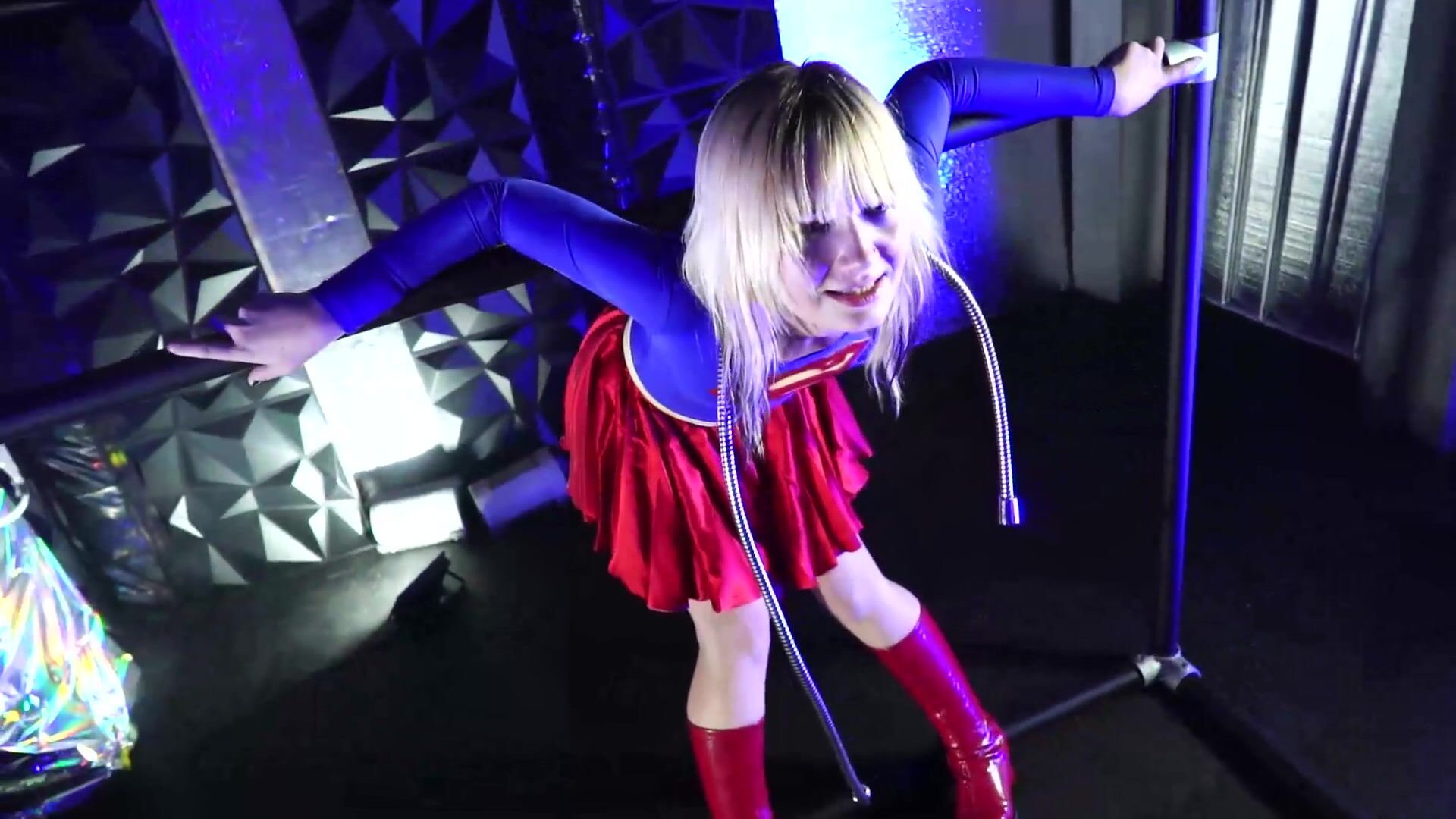 Lucia films supergirl abduction