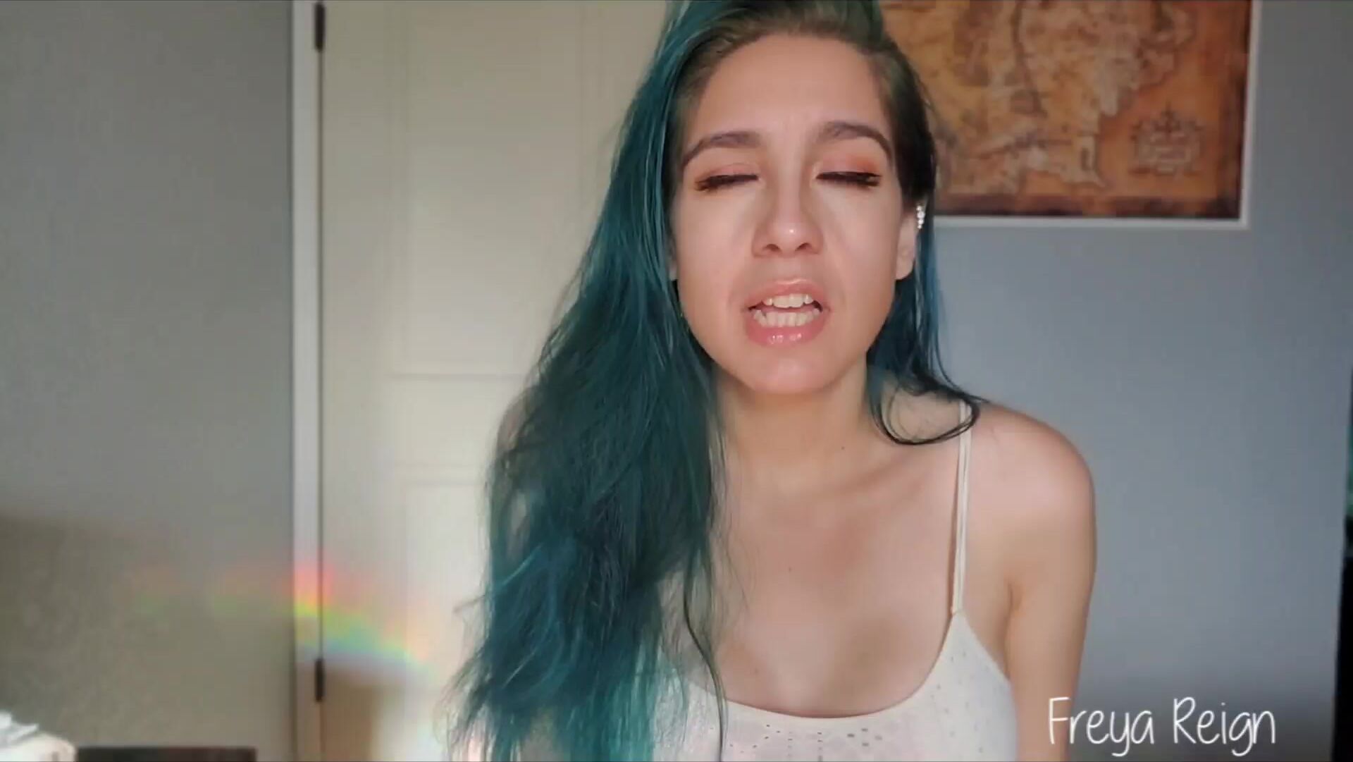Freya Reign - Does your wife know: whispered joi game