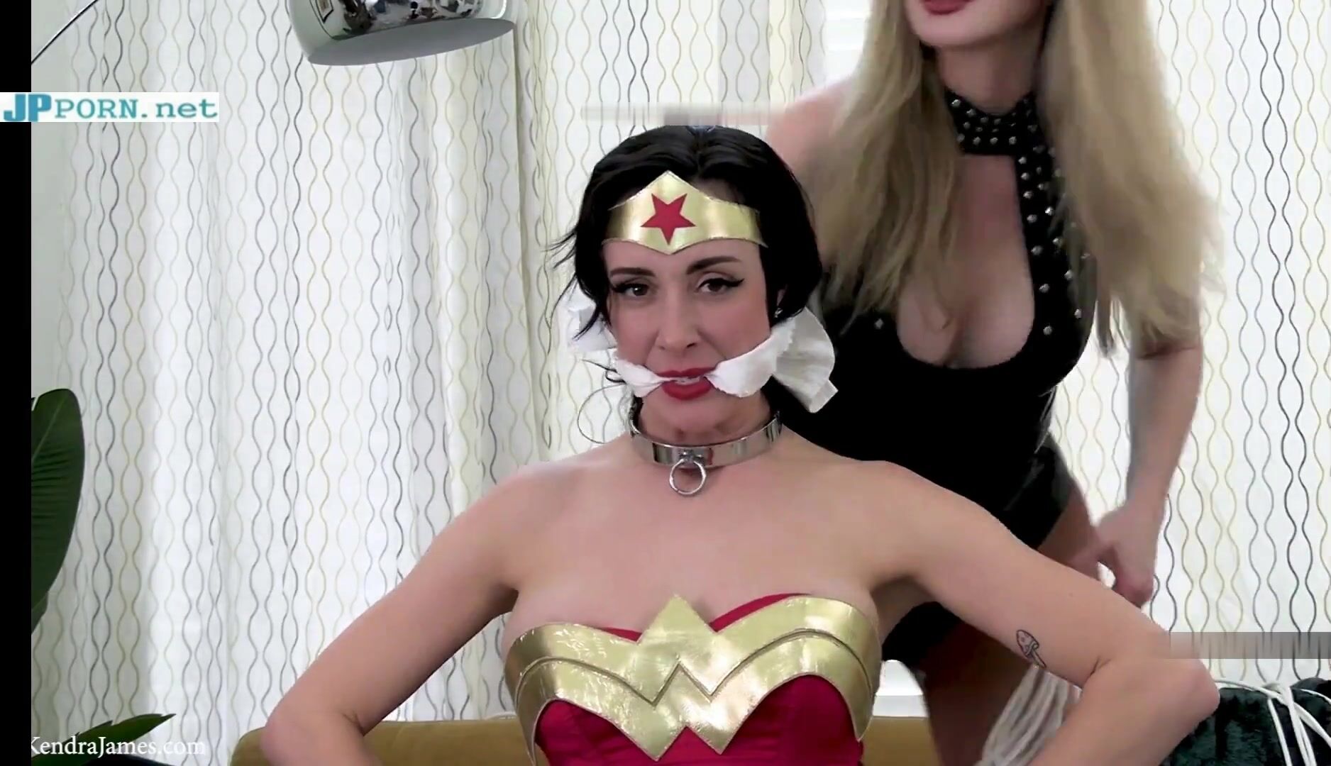 Wonder Girl Humiliated Defeated