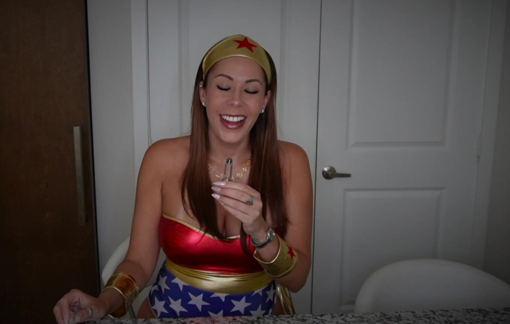 Nikki Brooks wonder woman to sex companion