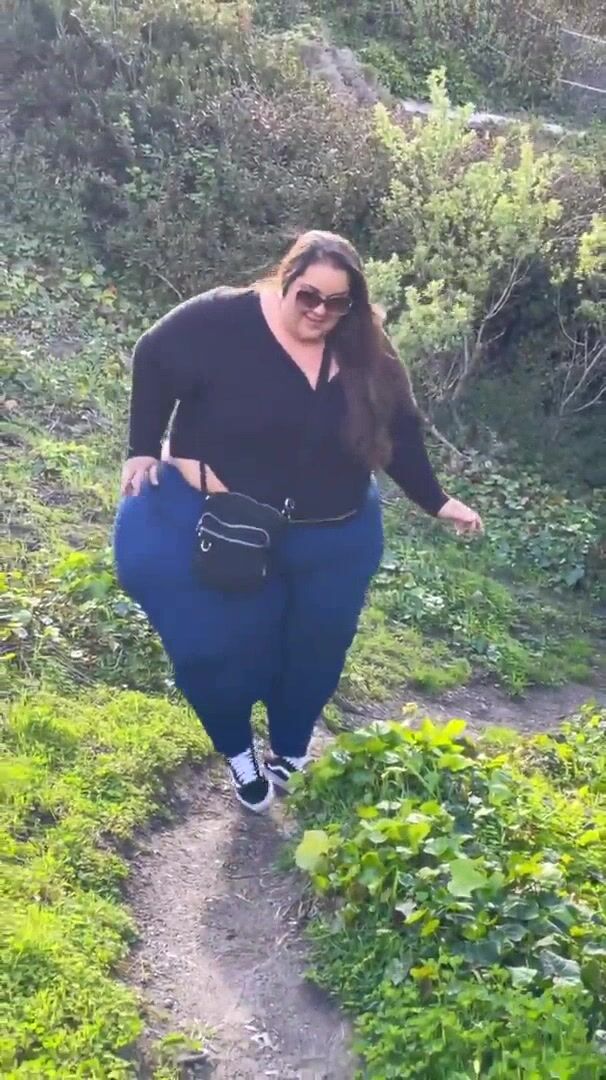 Boberry walking around
