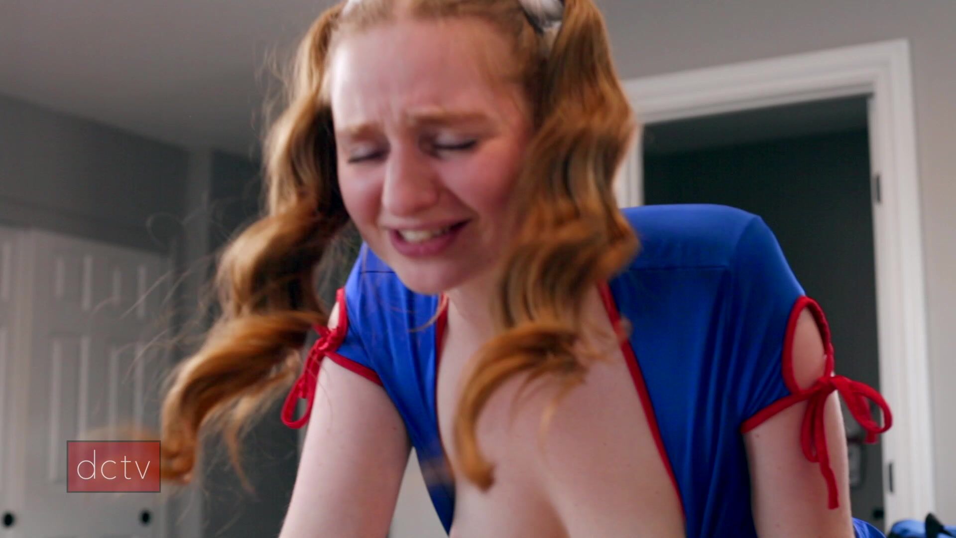 Your Cheerleader GF Rides Til Creampied -Delilah Cass