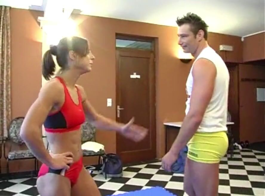 Hot mixed wrestling