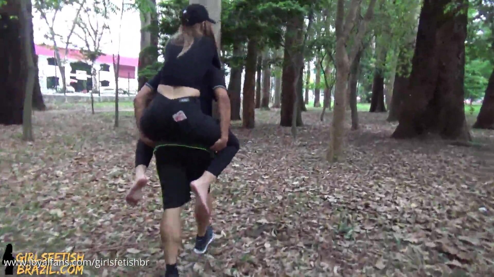 Girls Fetish Brazil Public Pony Play By Shirley