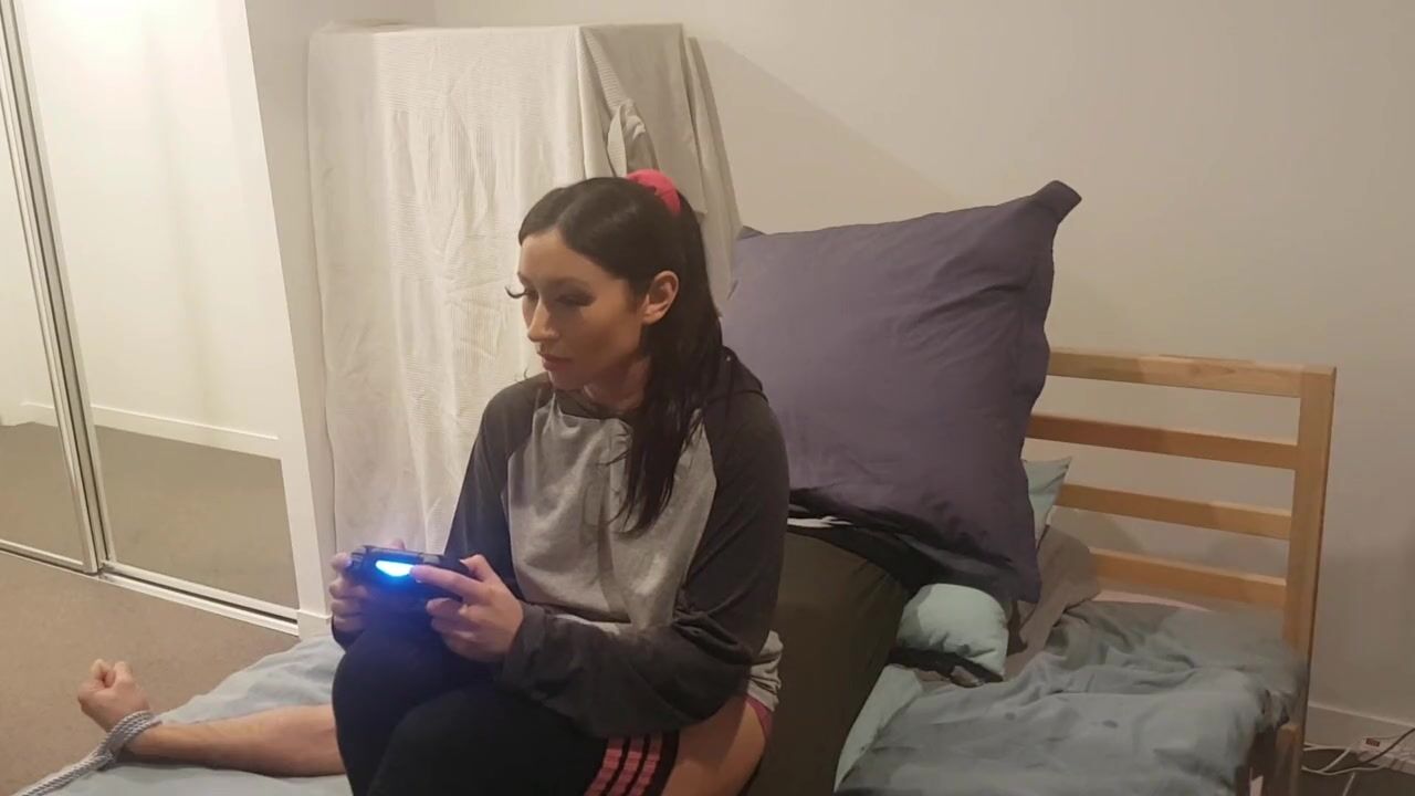 socks smother...while gaming