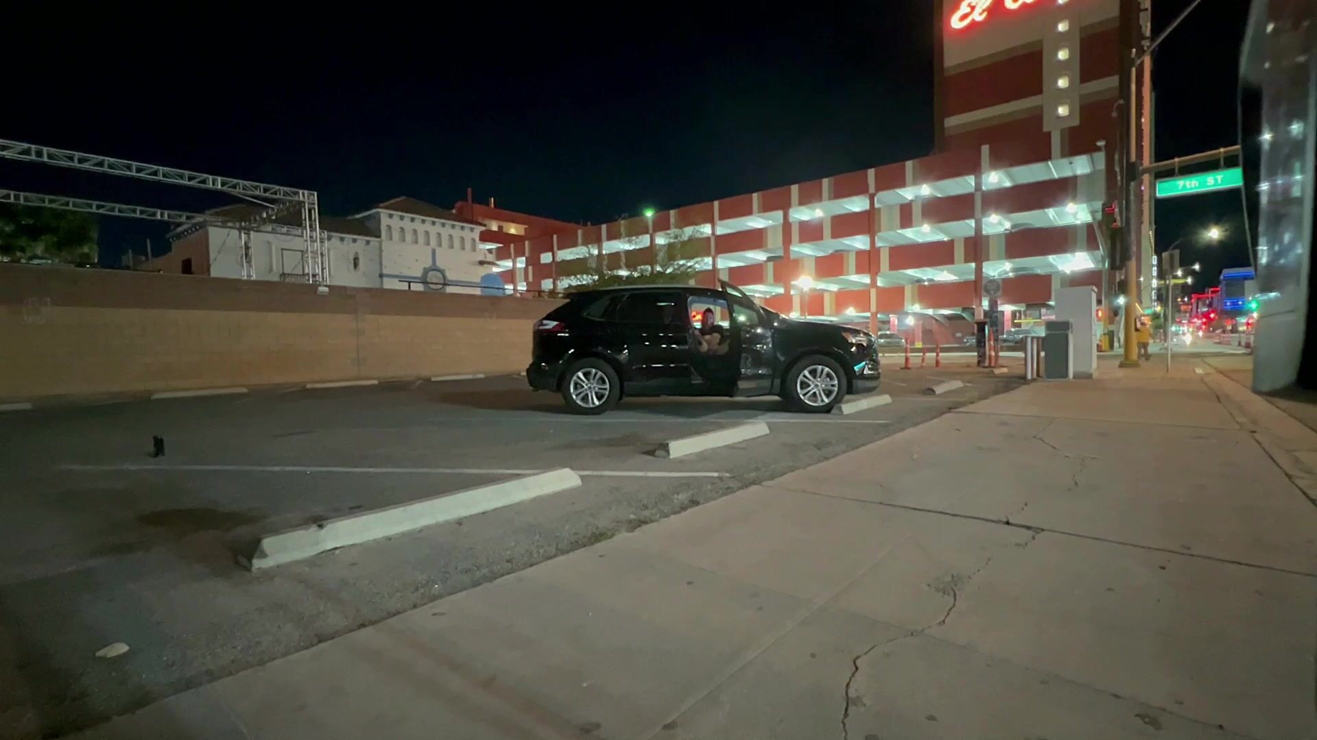 Nicole Niagara - Caught Masturbating Solo in City Parking Lots