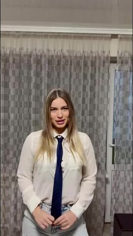 aura carrying her man wearing formal