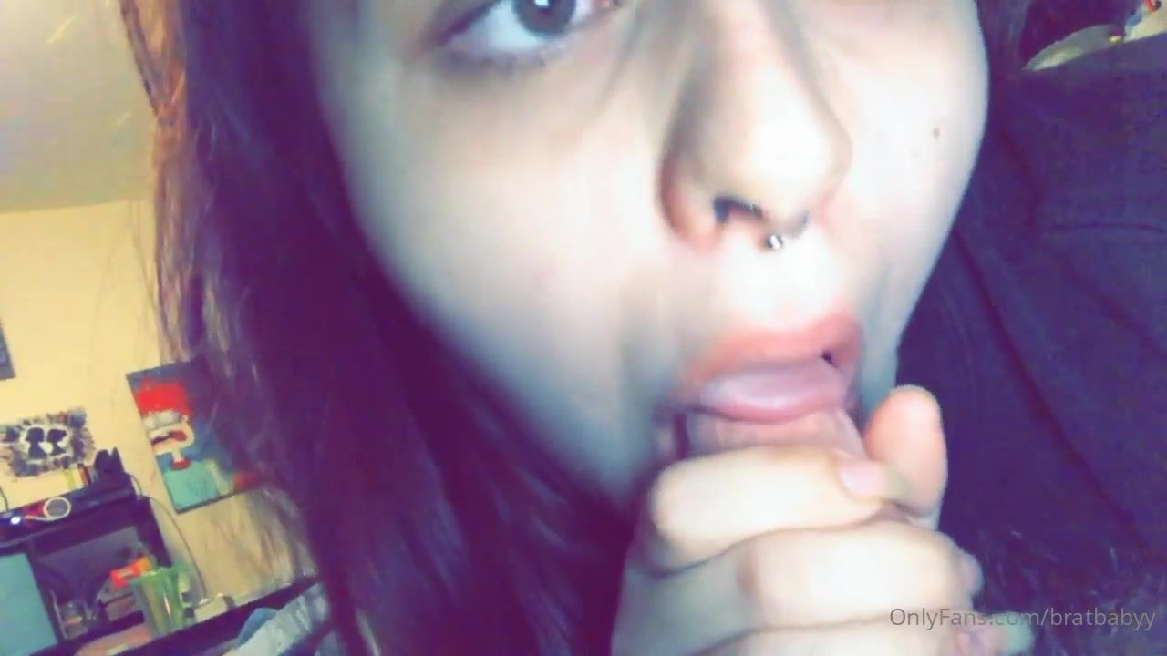 Bratbaby710 15 11 2020 focusing on the tip and feeling his cock grow and  pulse in