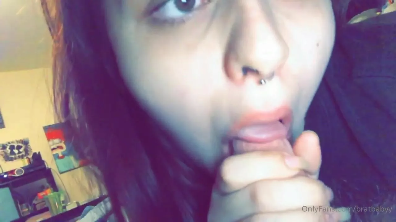 Bratbaby710 15 11 2020 focusing on the tip and feeling his cock grow and  pulse in