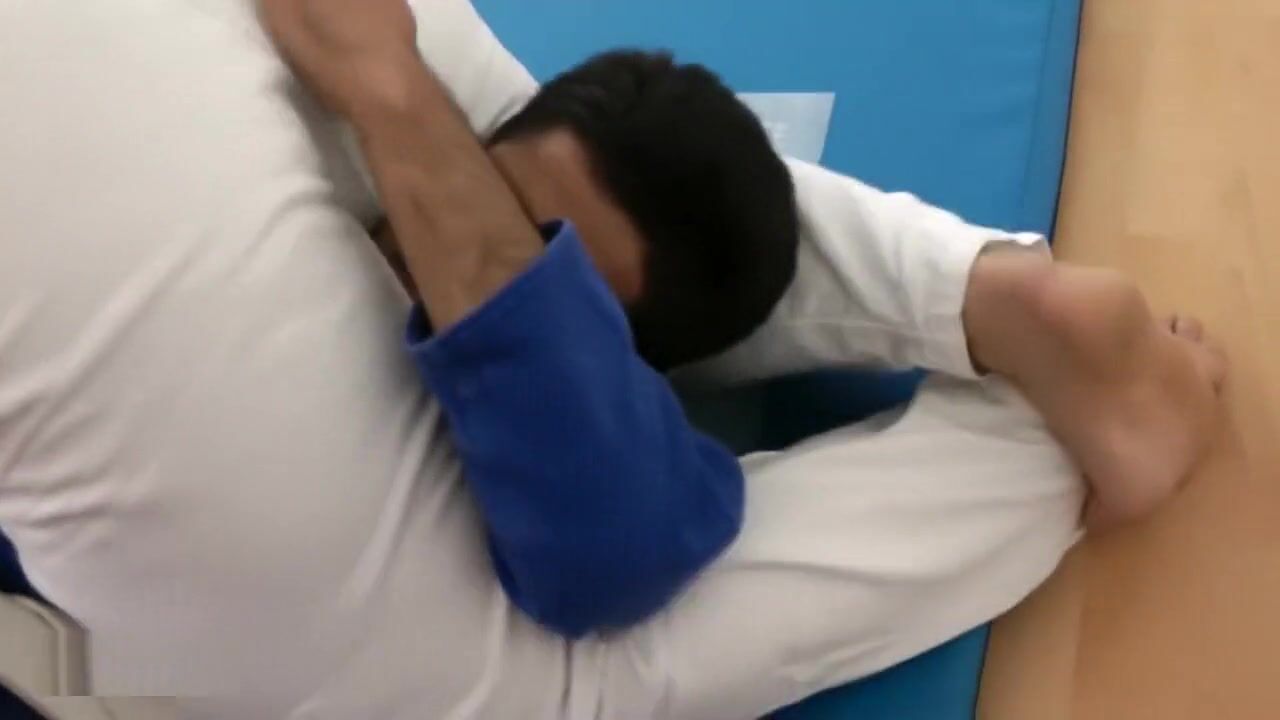 Ina black judo feet