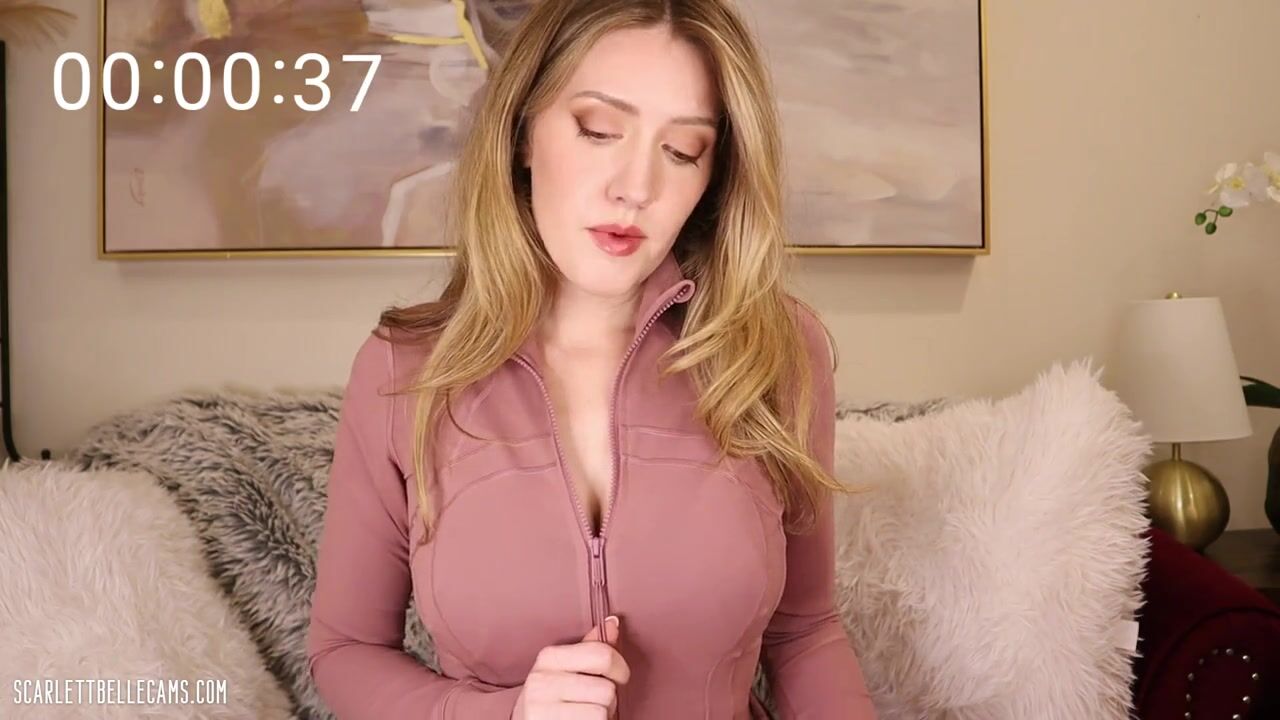 ScarlettBelle Prejac Zipper Test