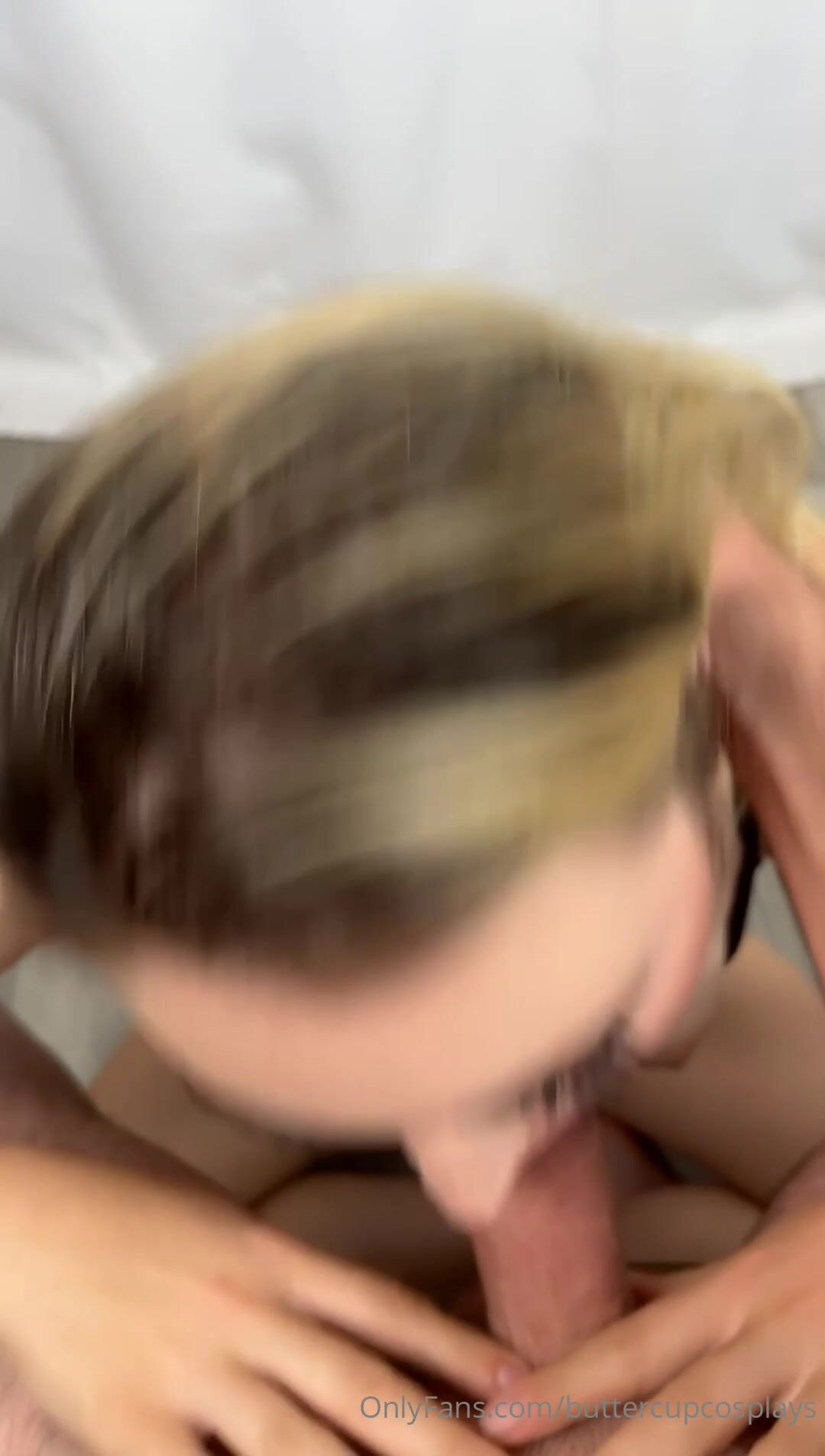 Buttercup cosplay blowjob & doggy