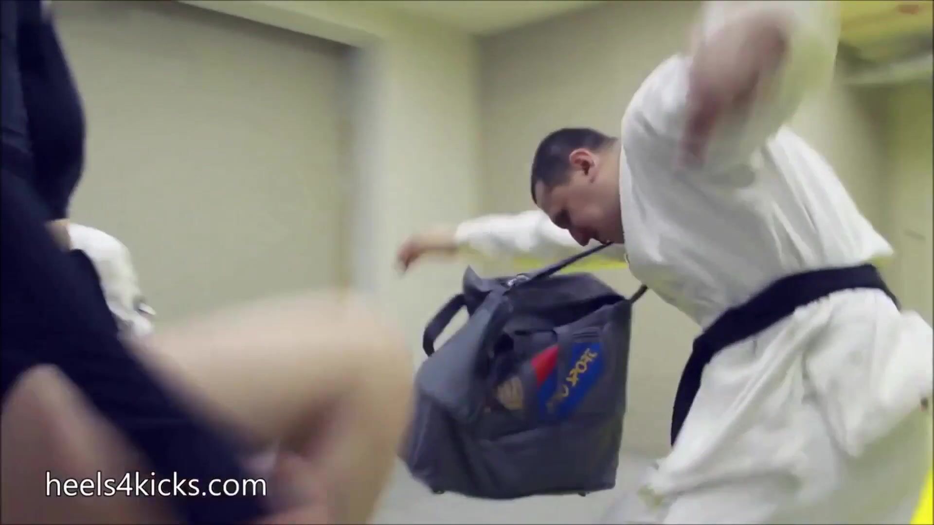 heels4kicks-valerie fights for her honor