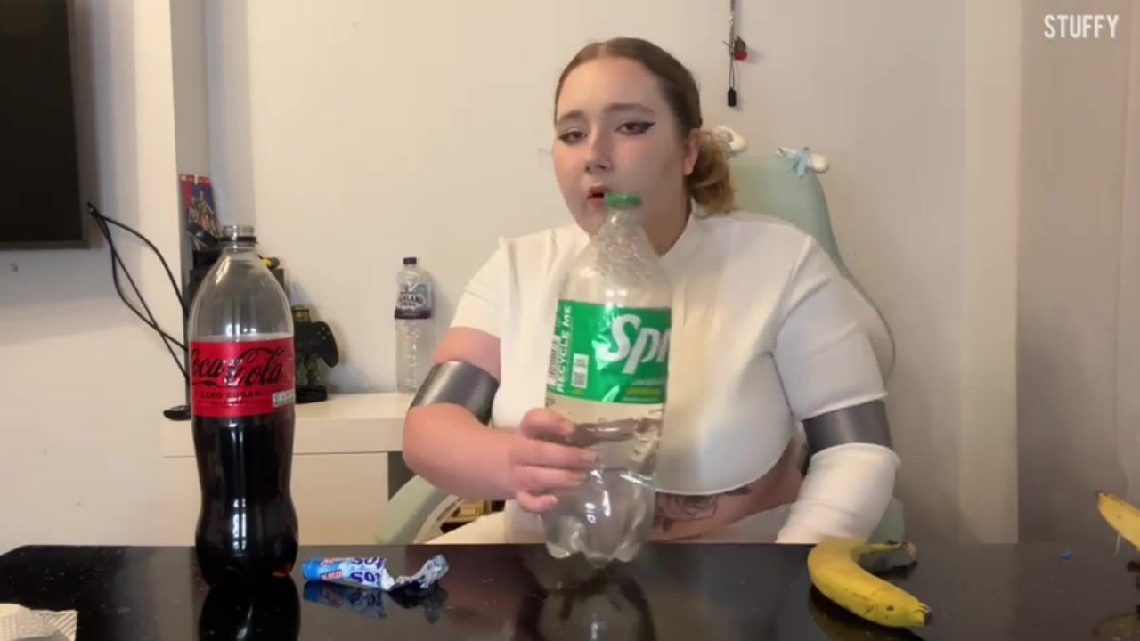 Stuffy Bunny mentos + sprite + bananas
