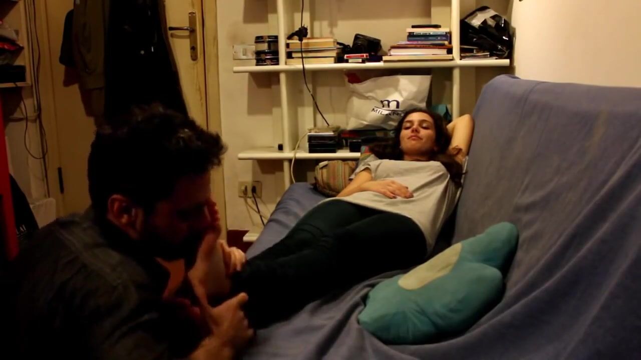 Worship her feet