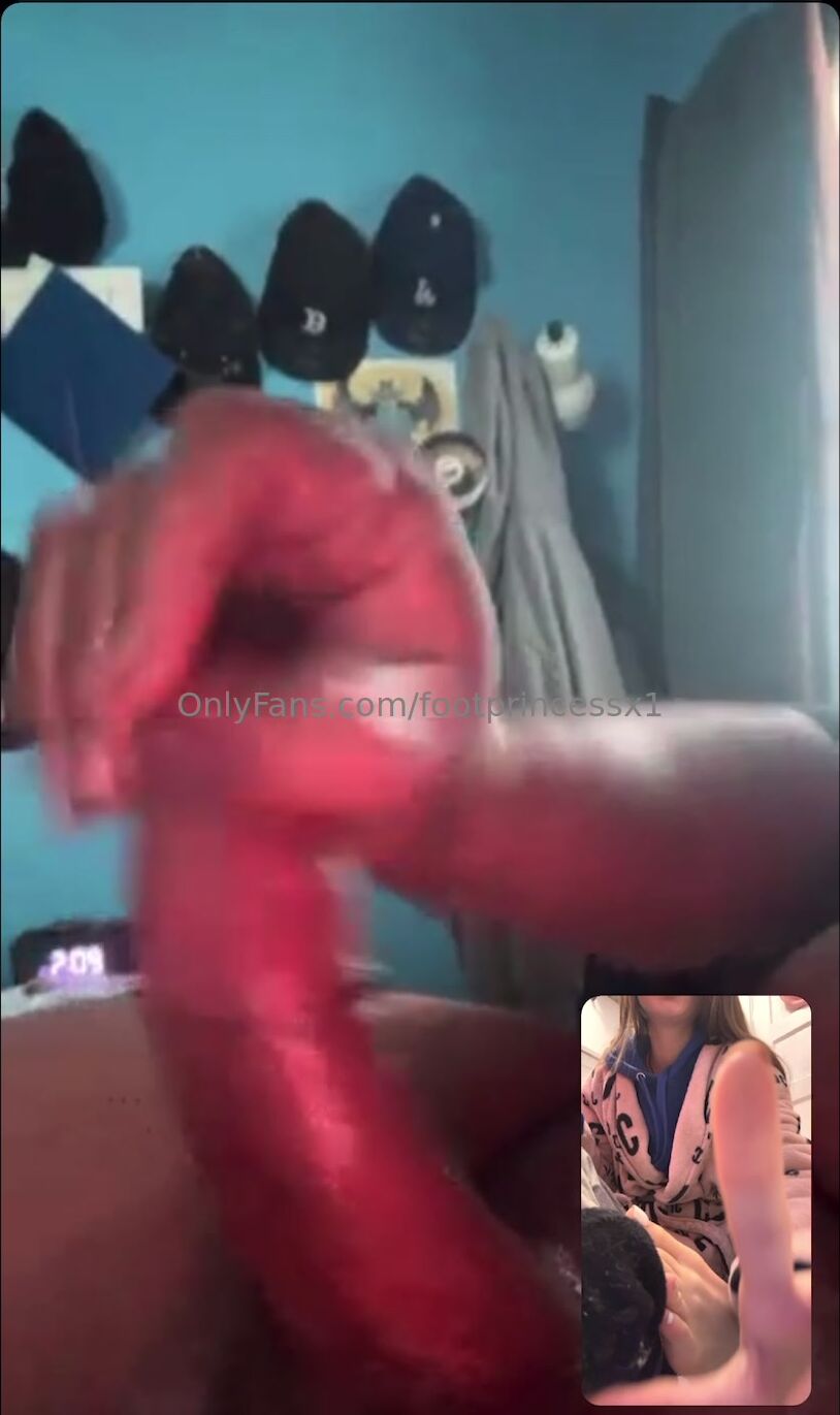 Footprincessx1 Skype call with cuck