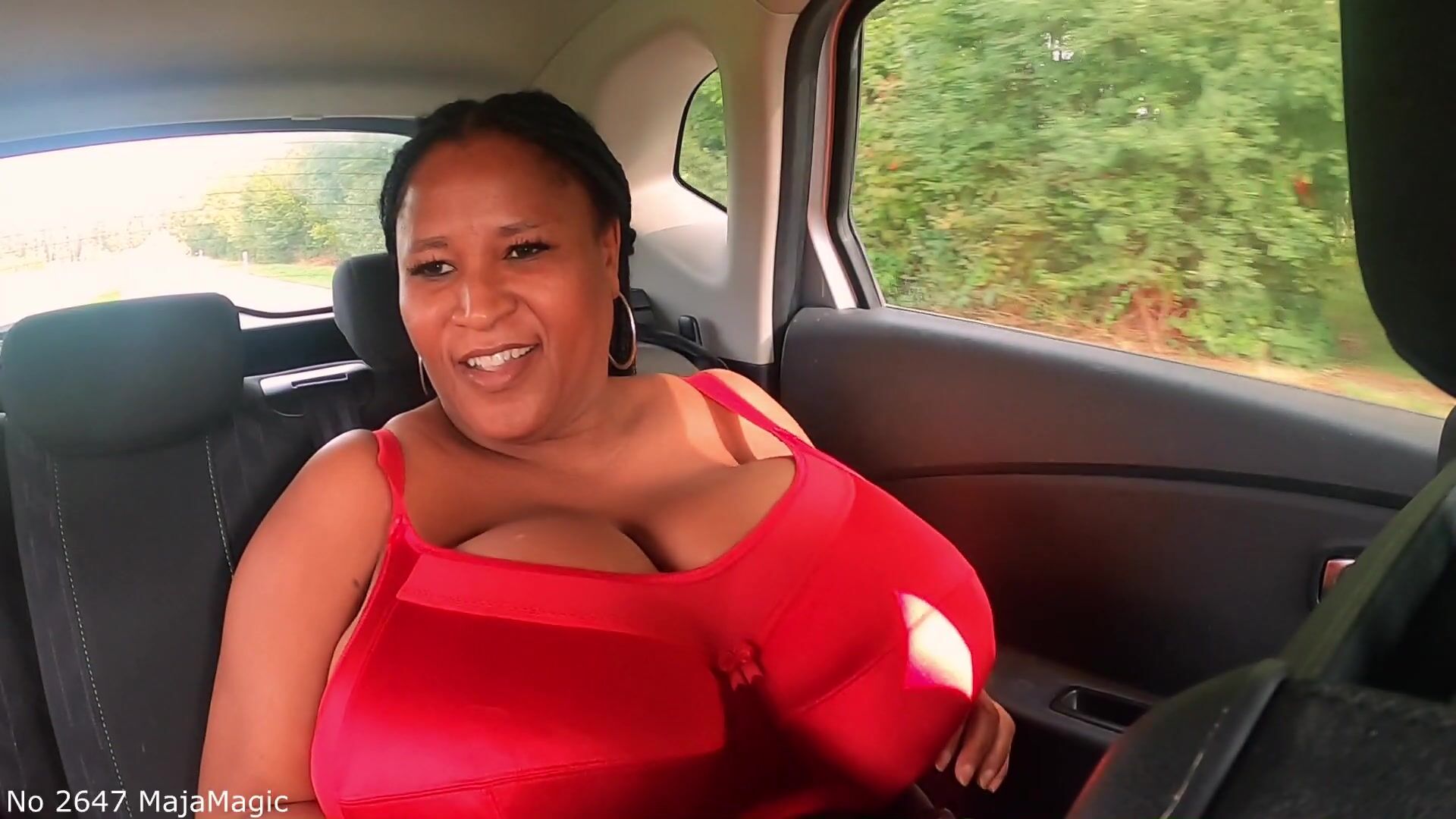 bbw big boobs car ride compilation