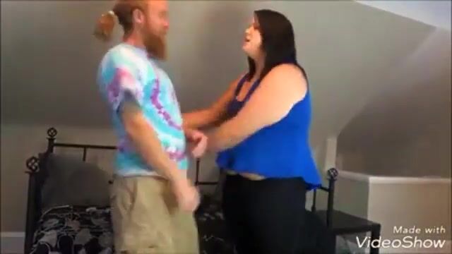 Lift and carry angry wife and husband