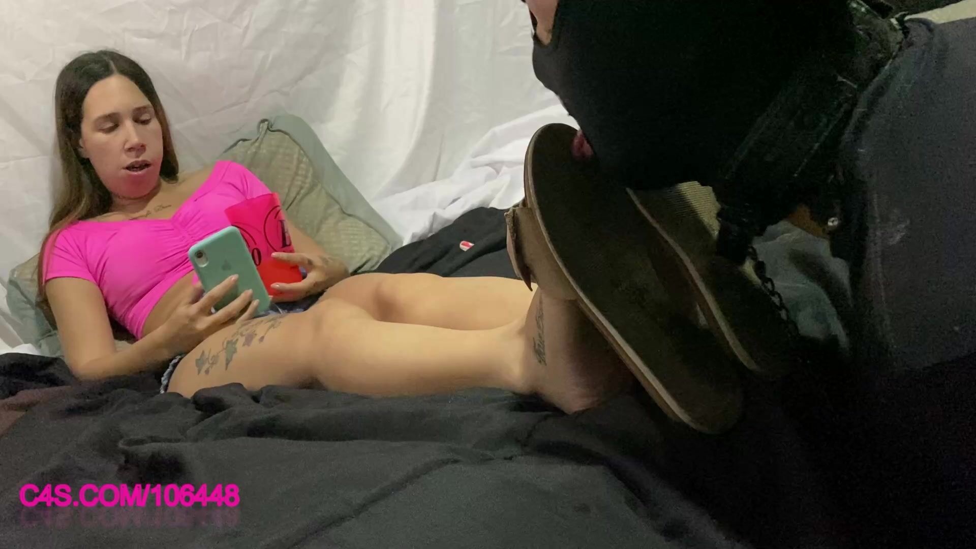 GFB Licking Bruna's Dirty Splippers And Smelly Feet