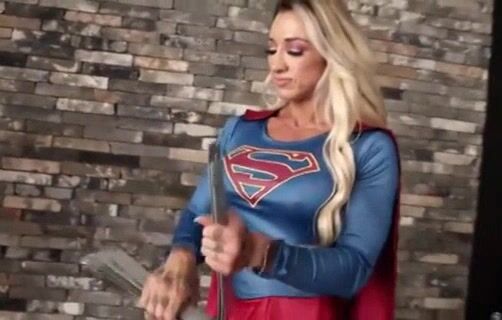 Kristina Parks (Noah Trapqueen) as Supergirl