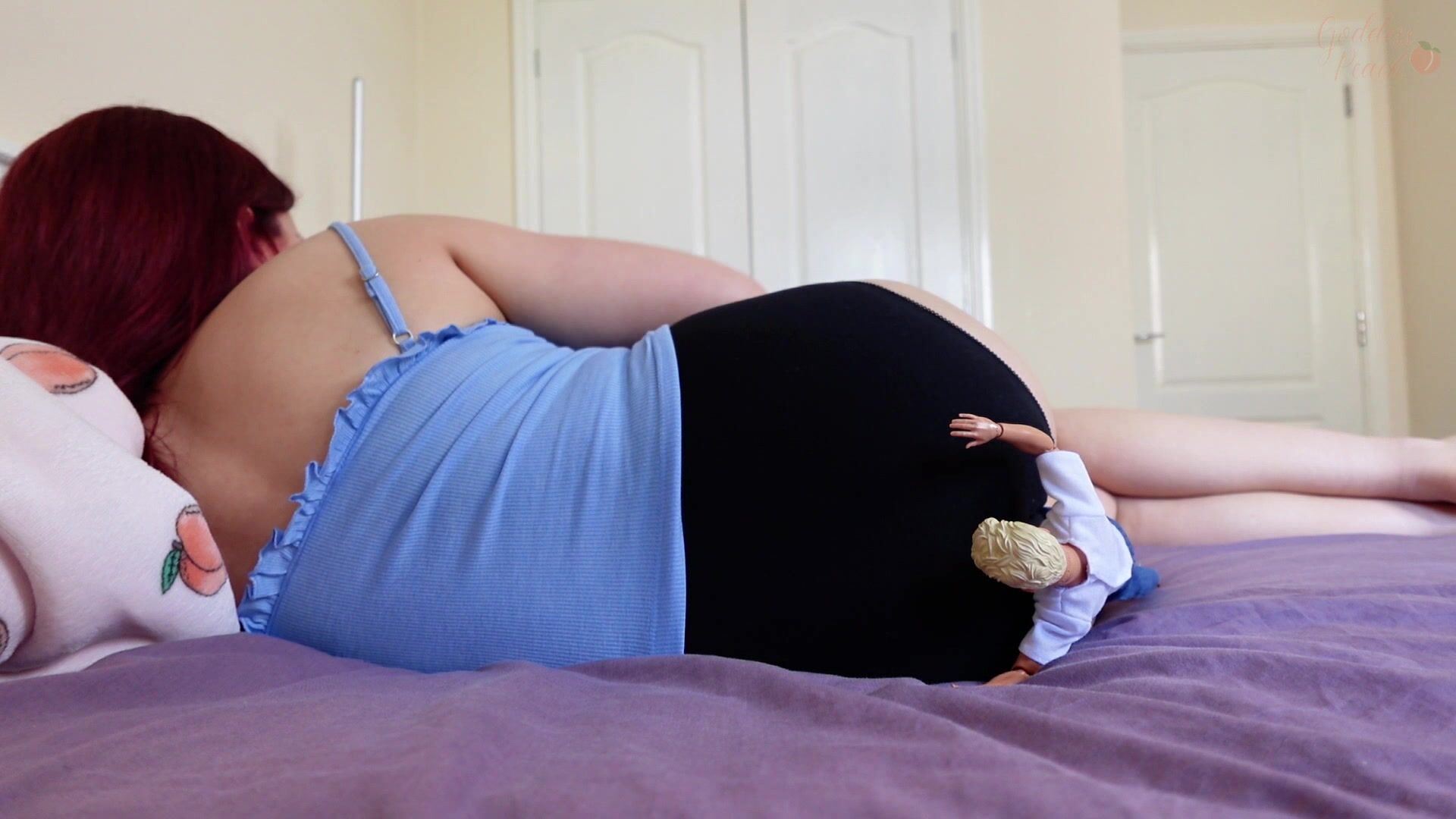 Goddess Peach - My Step-brother's Fart Fantasy Part 2