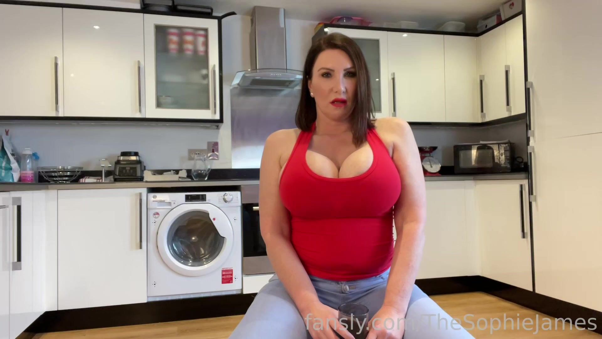 Sophie James burp comp milf british