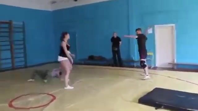 Sexy Russin blonde neckbreak