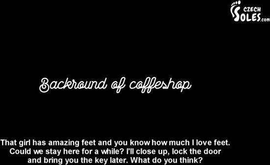 Worshipping czech girls feet