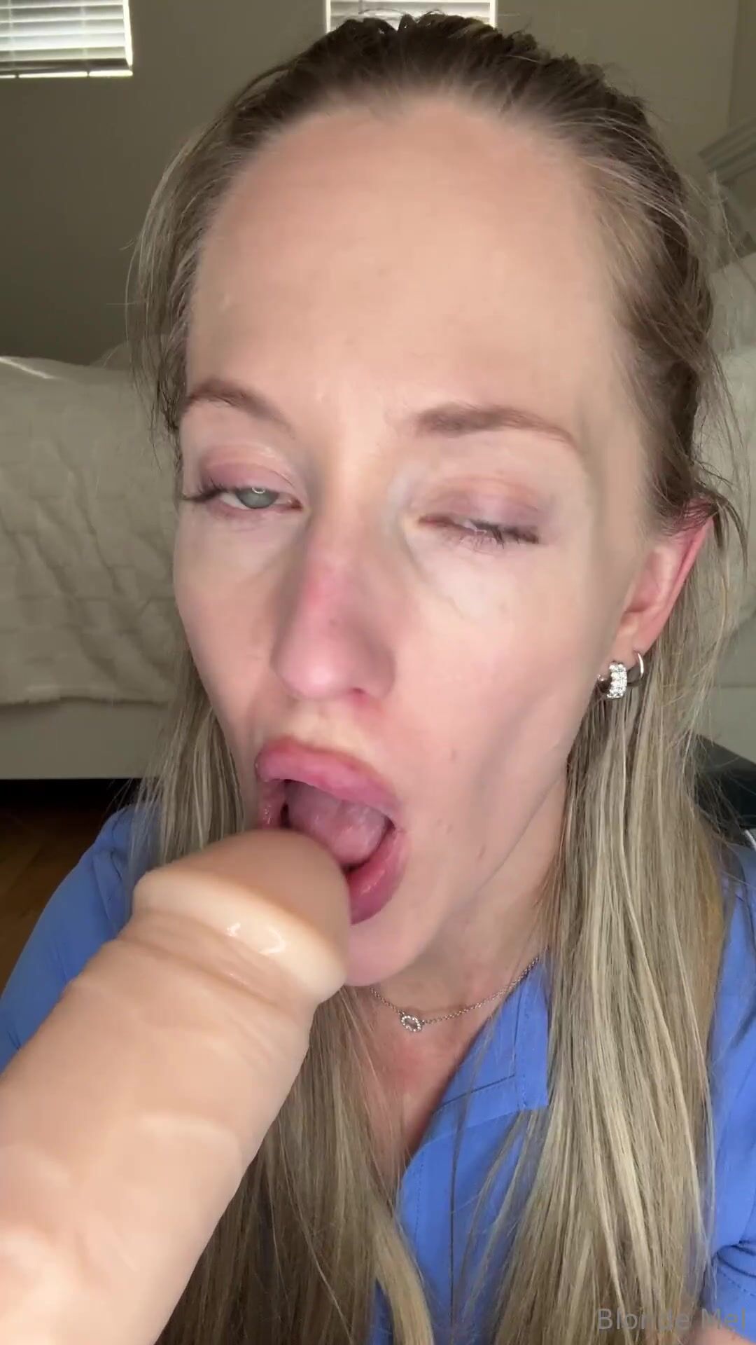 Blonde Mel Nurse help