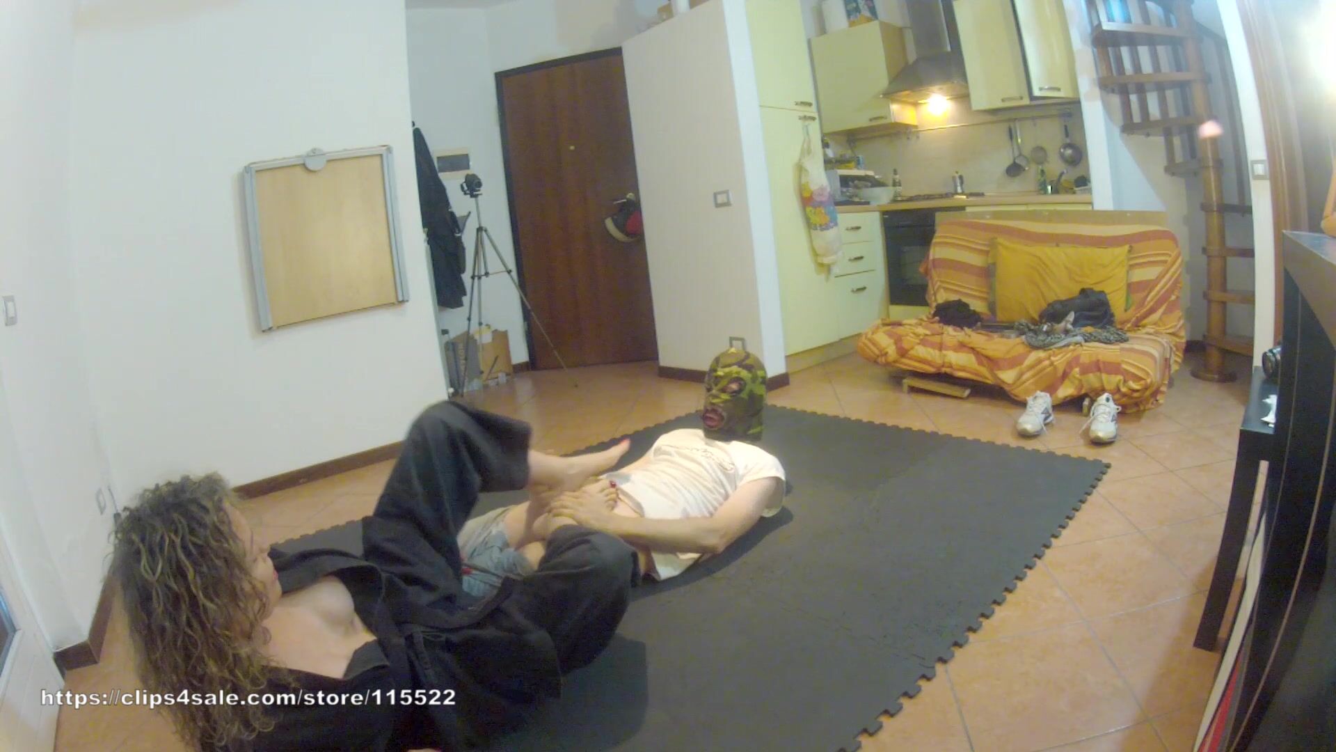 karate footjob