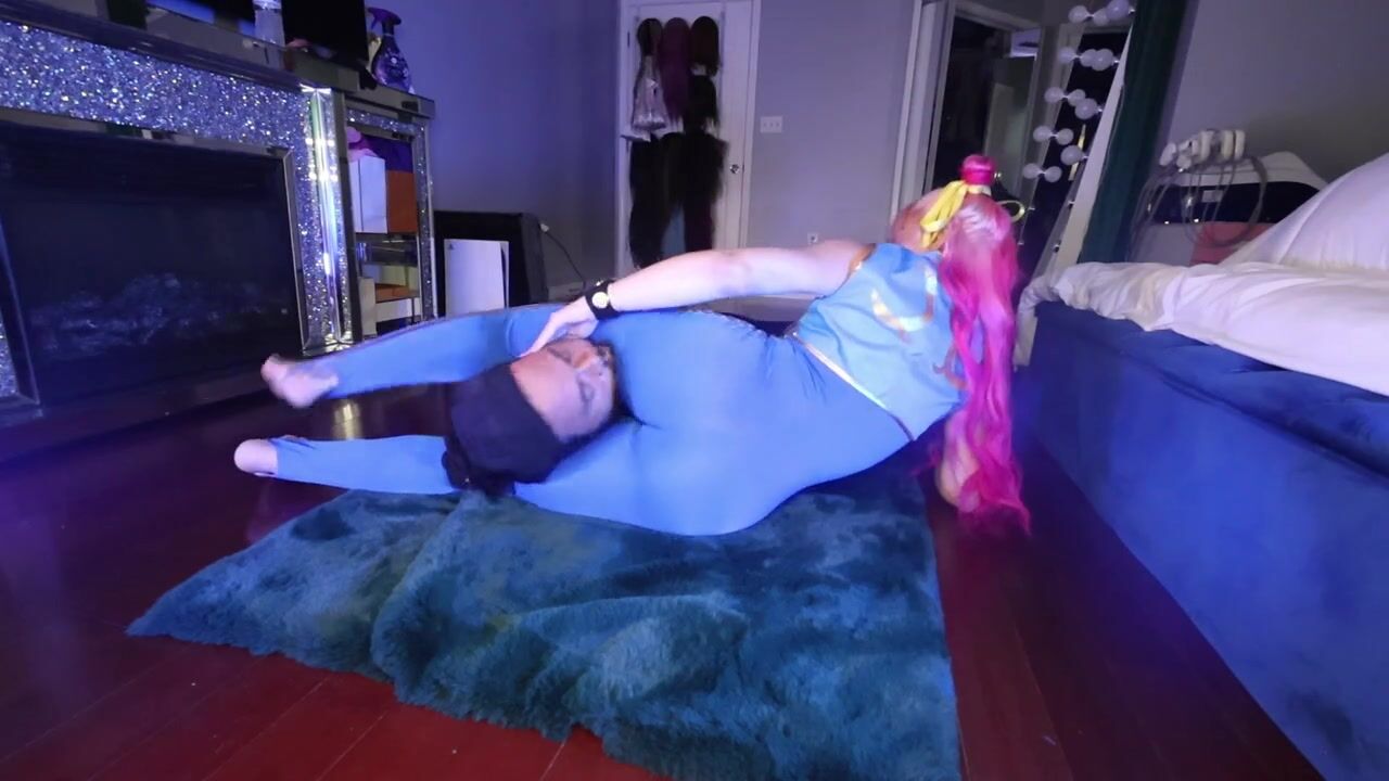 trigga chun li interrogation headscissor femdom