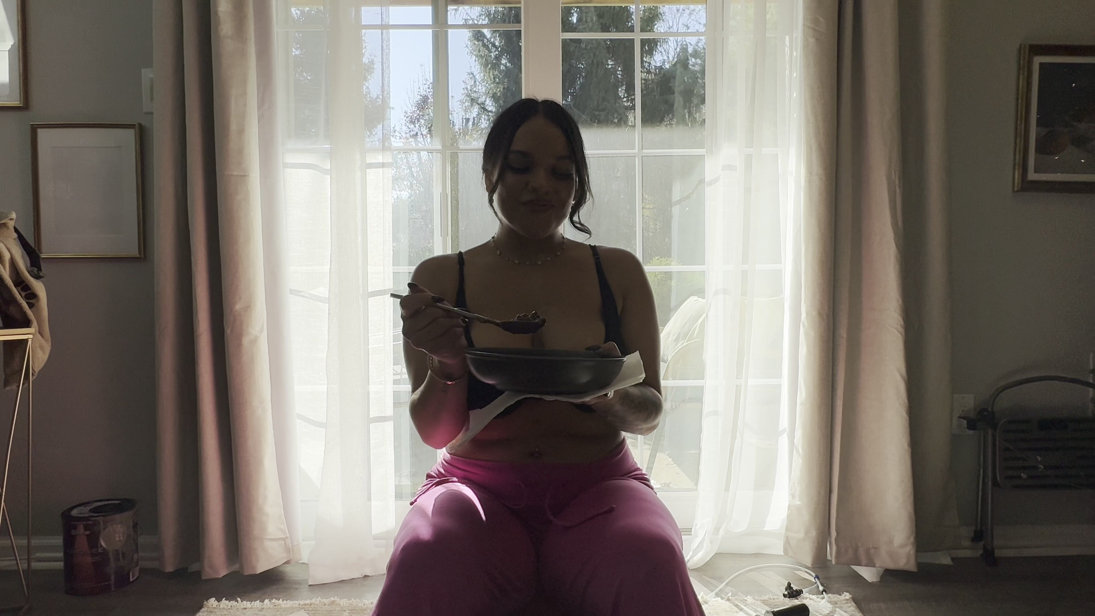 Gia Aquila - Farting and Eating Beans