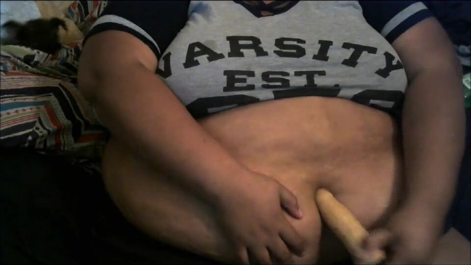 deep bellybutton dildo fuking