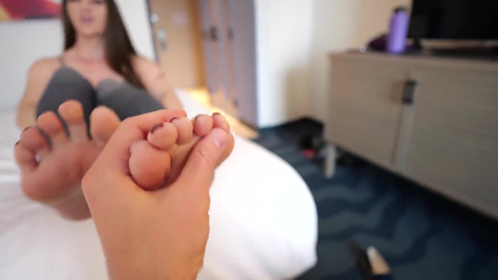 GirlsGoneHypnotized - Terra Mizu Hypnotized For Her Feet