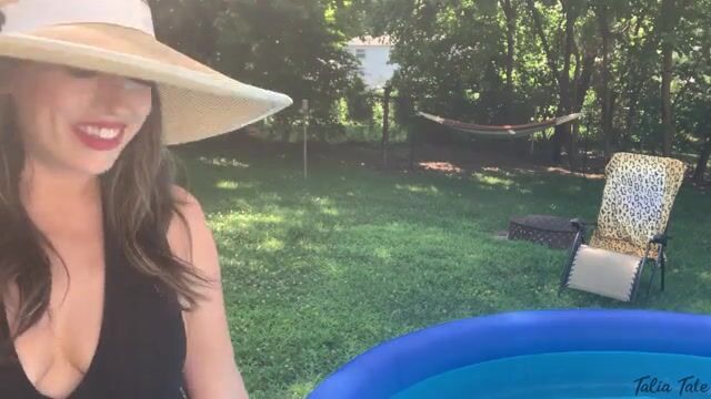 Talia Tate  Mommys Sissy Pool Slave Punishment