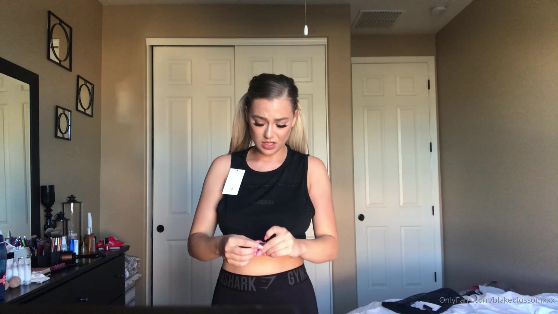 Blake Blossom Try on