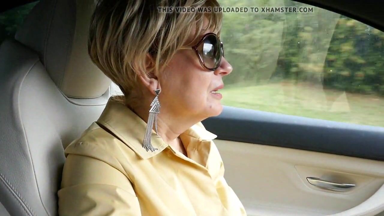 Mature in Thigh Boots Blows Hitch Hiker