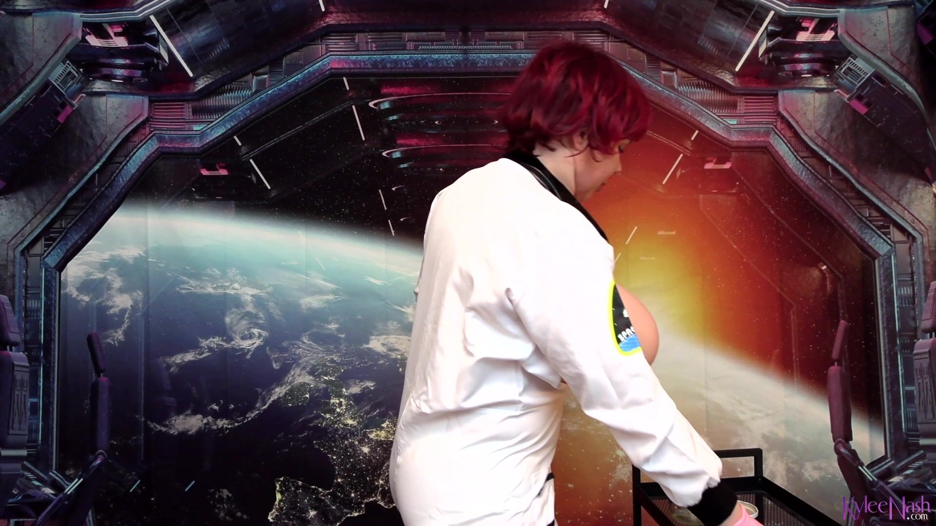 Space slime made my tits Grow-Kylee Nash