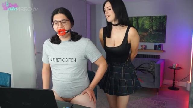 Girls in Charge  Slave Glory Hole Training Miss Alika White