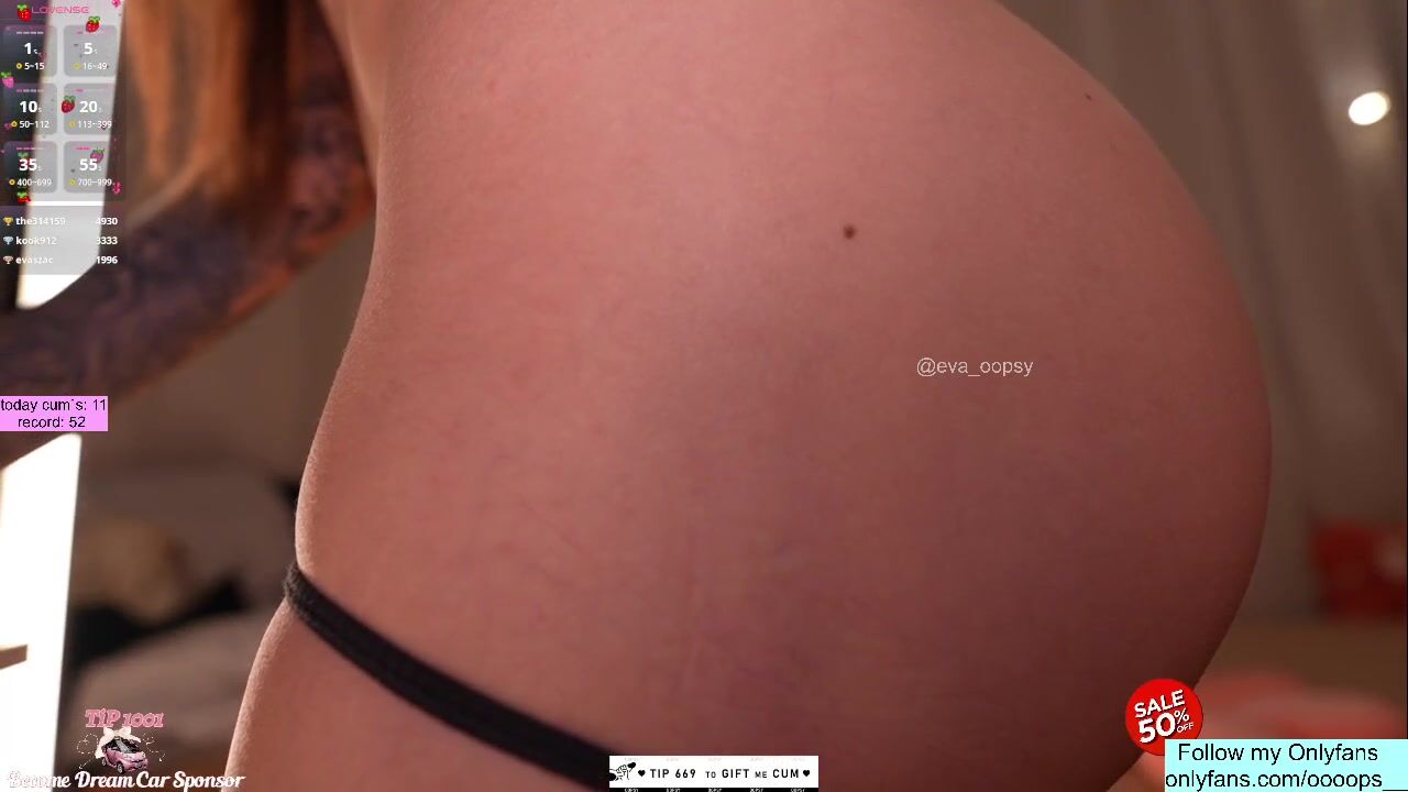 Oooops__ dildo in asshole show