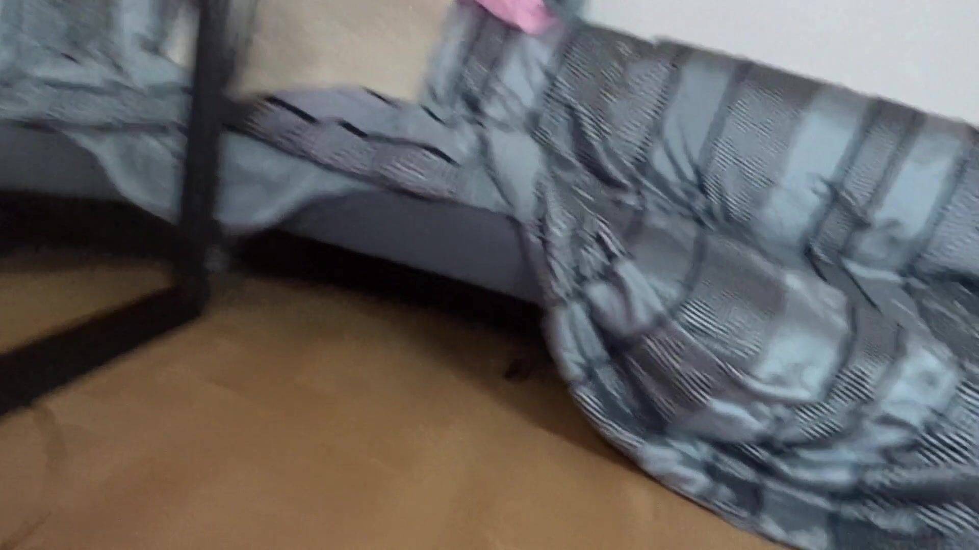 Juicy Jackie breaks the couch