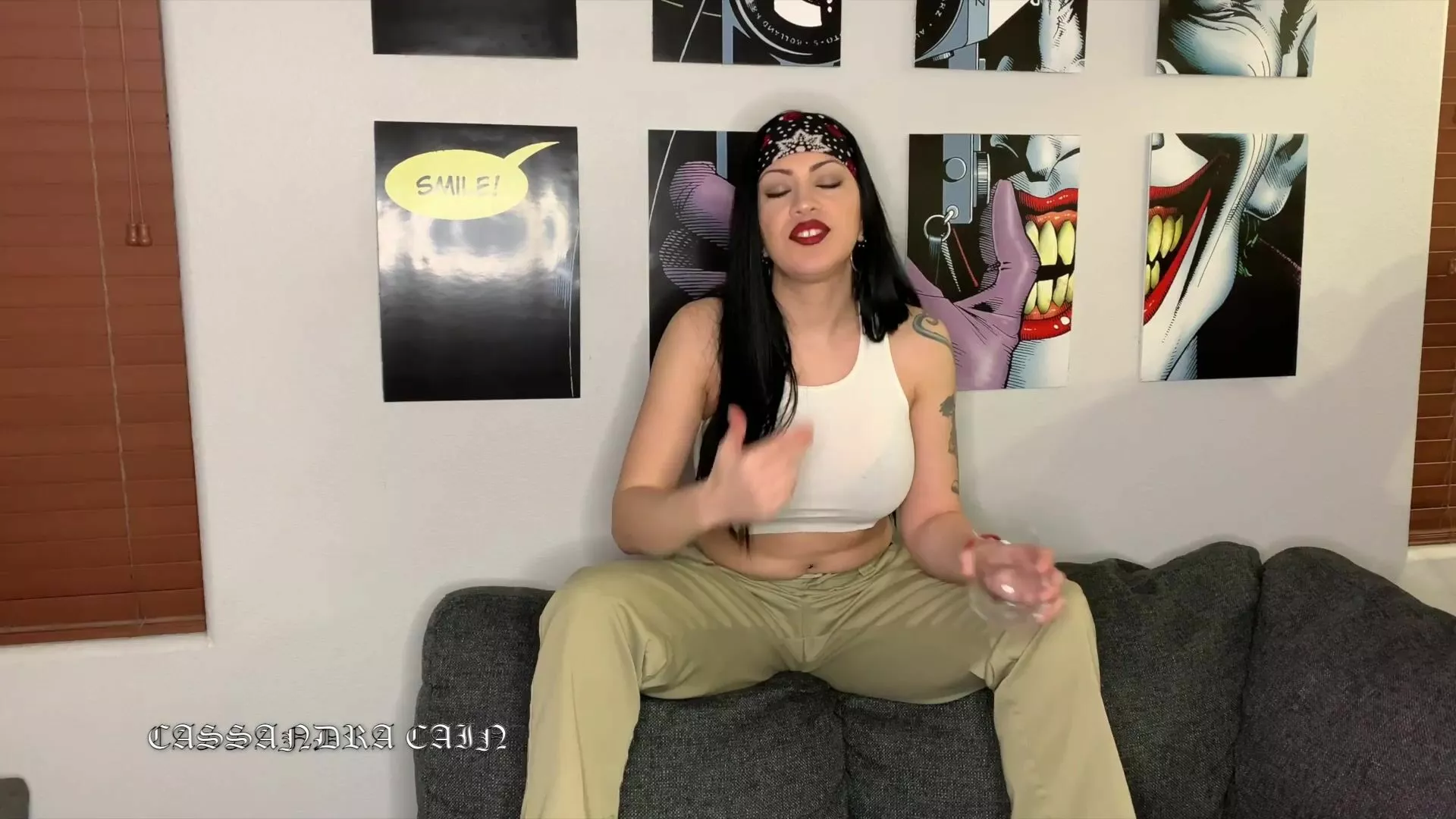 cassandra cain swallow my spit and joi xxx video