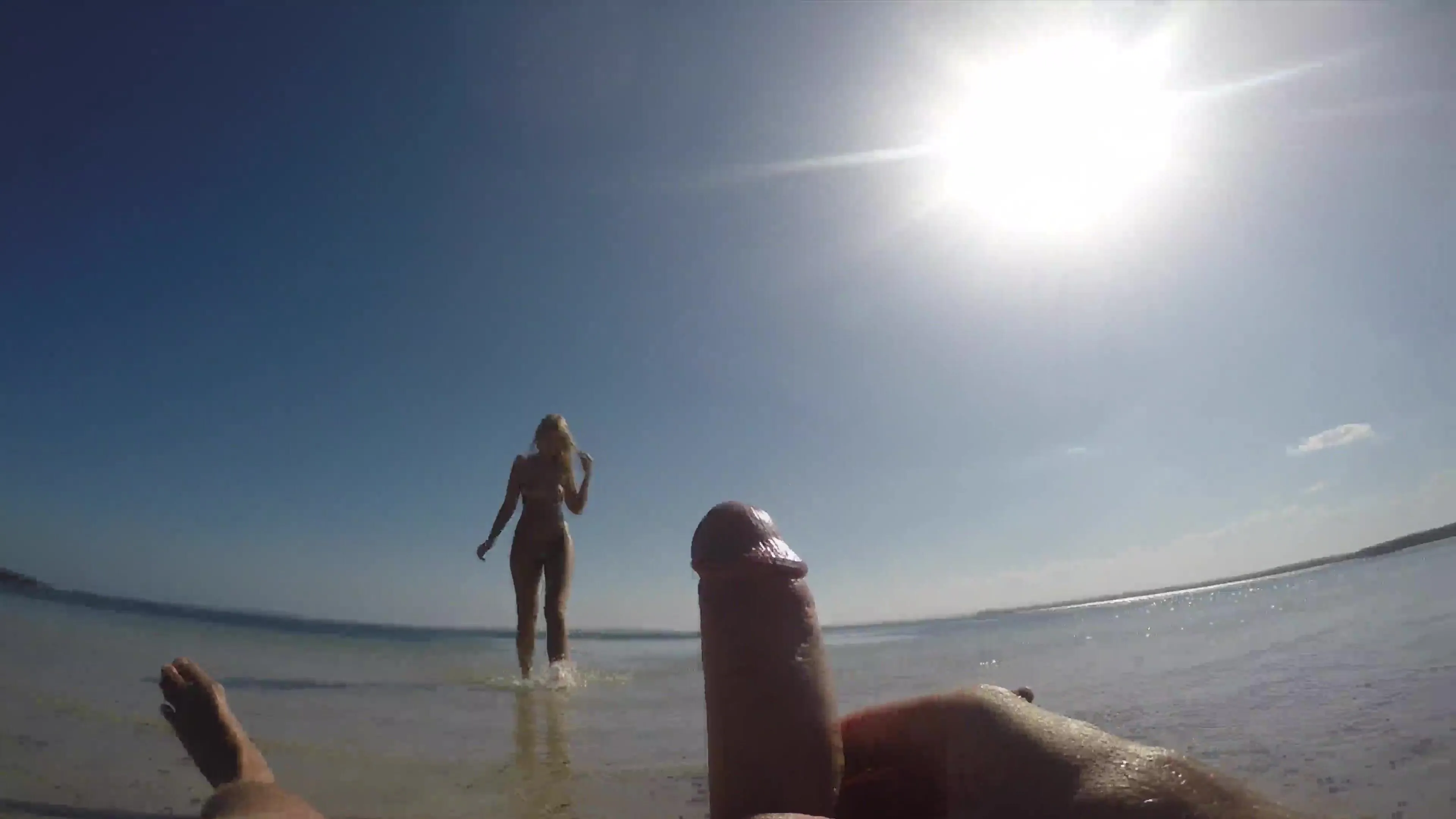 oiled up riding cock cowgirl style on an aussie beach 4k 1 premium xxx porn video