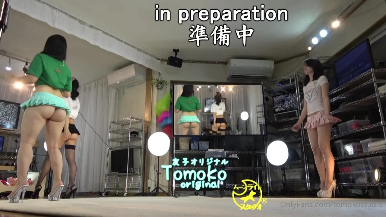 azmi21 tomoko dancing in thong