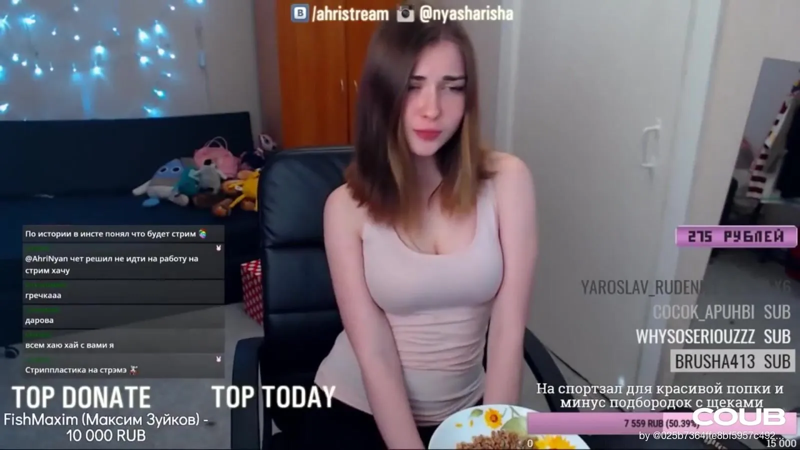 Ahrinyan sexy twitch streamer videos