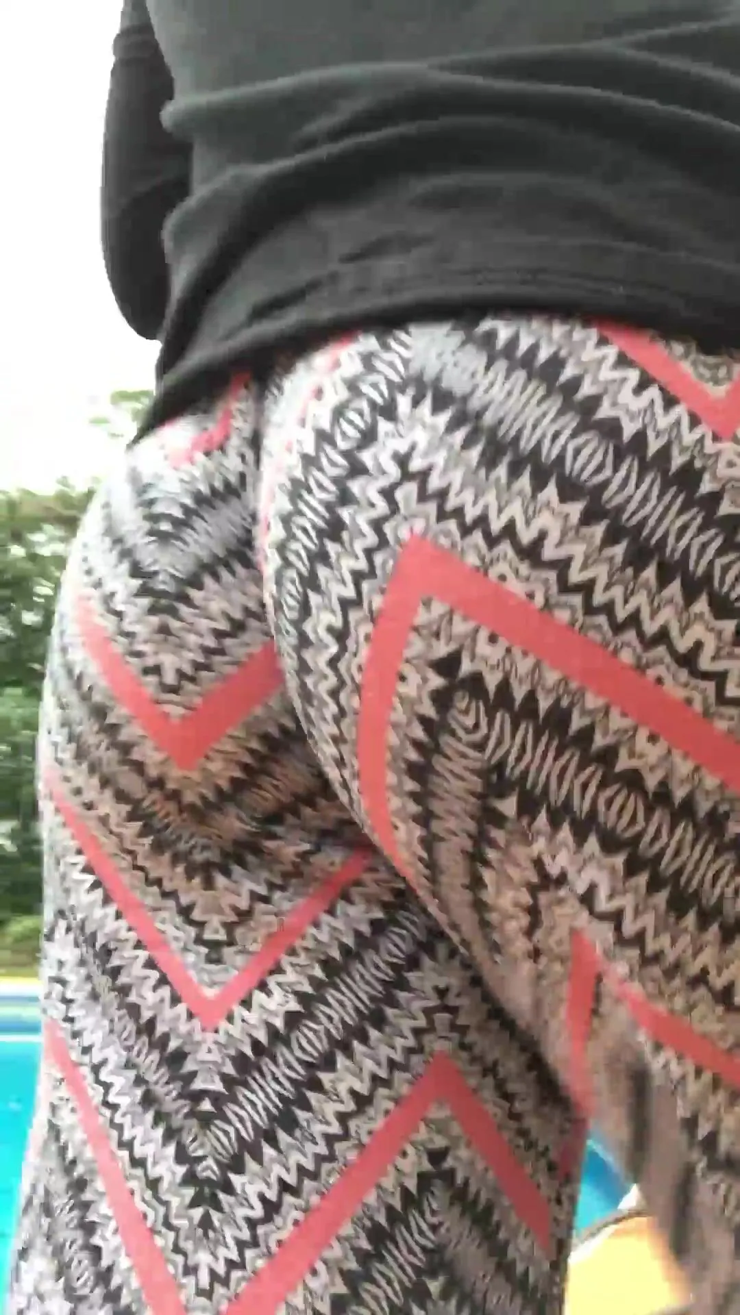 dawnavril 07 02 2017 112586 bootycam video walking around in mega thin pants enjoy