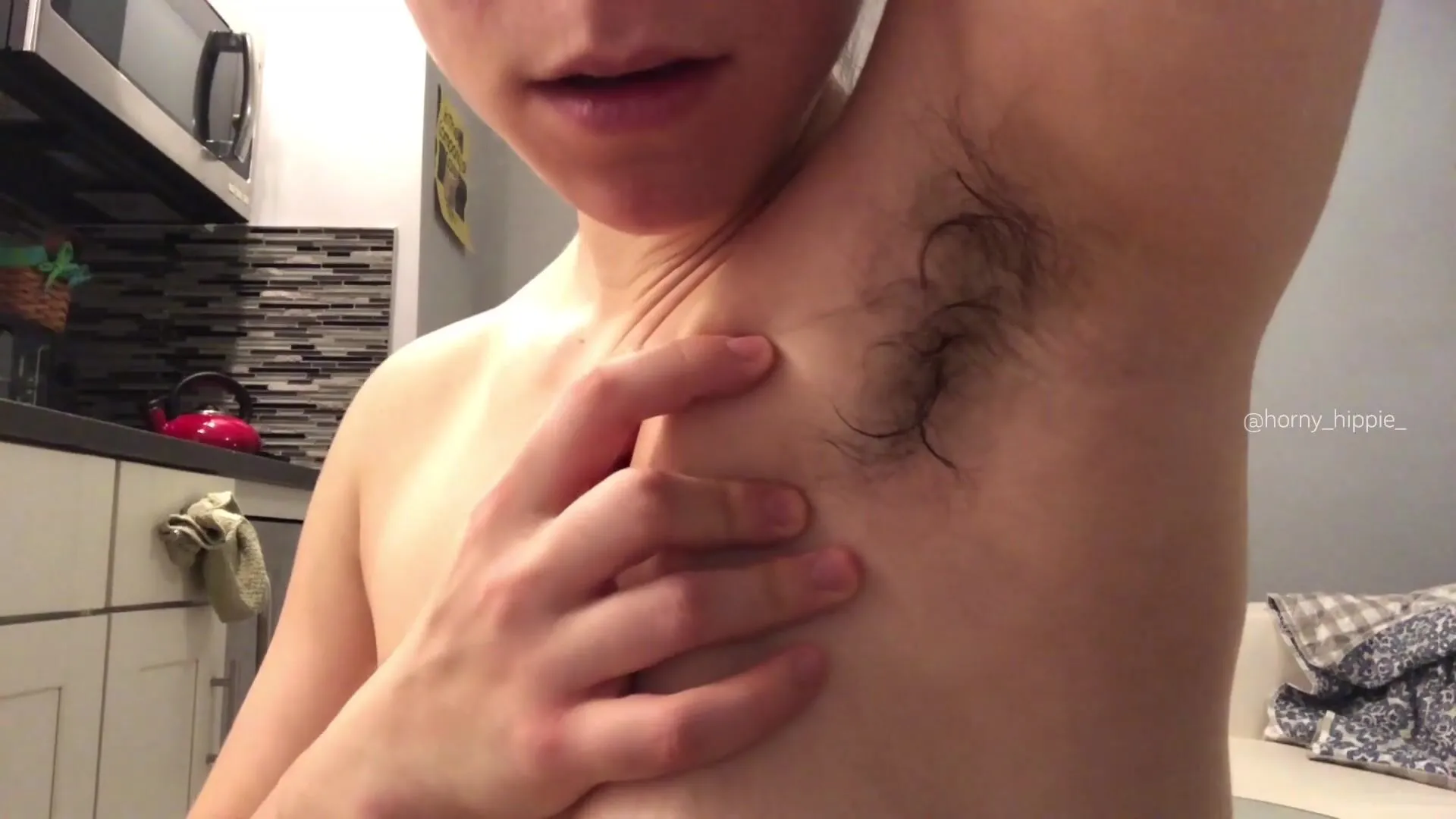 horny hippie 10 minutes of pure uninterrupted armpit worship i