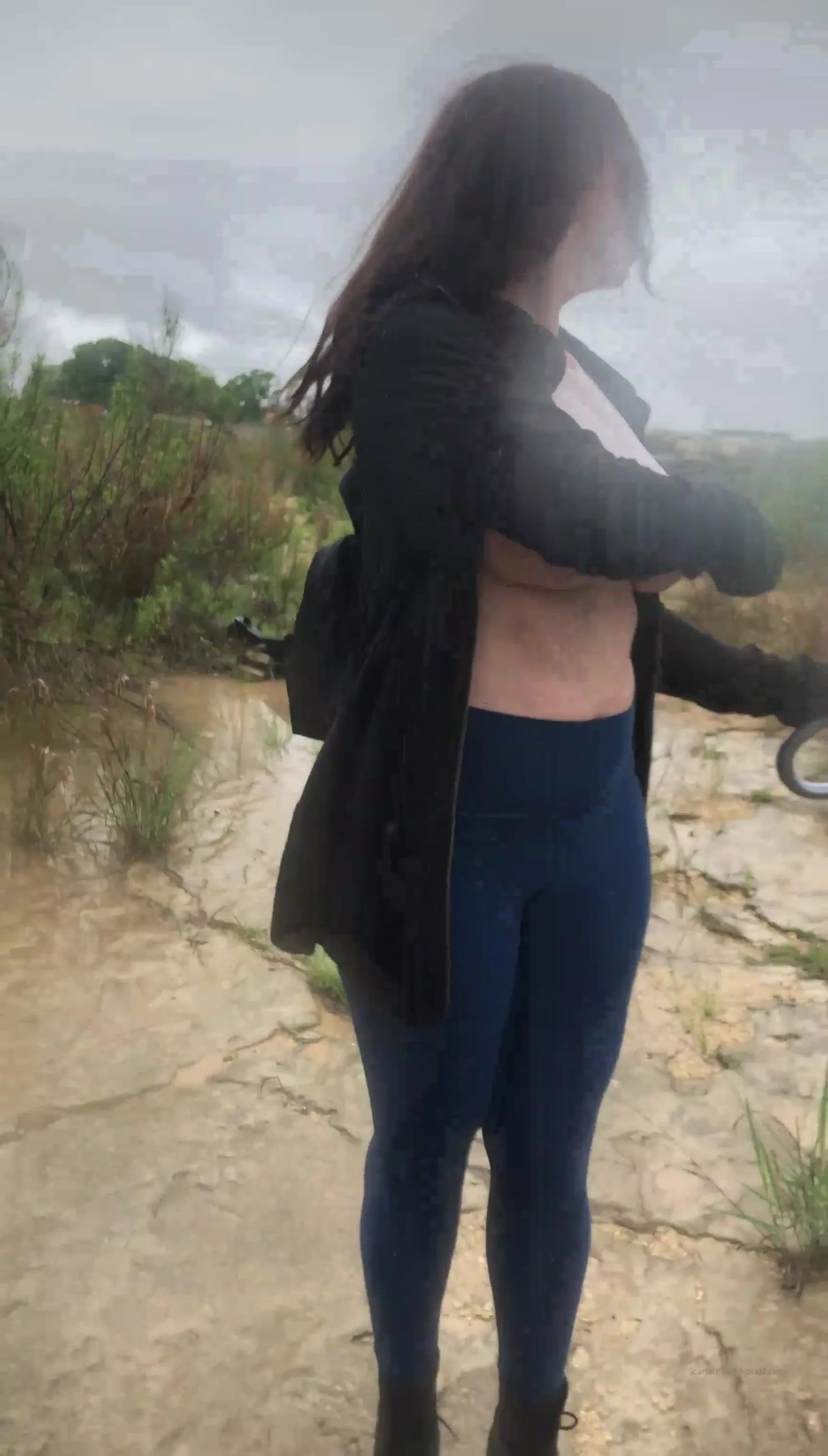 scarlett rae3 bts playing out in the rain i vow to have fun with you no matter what