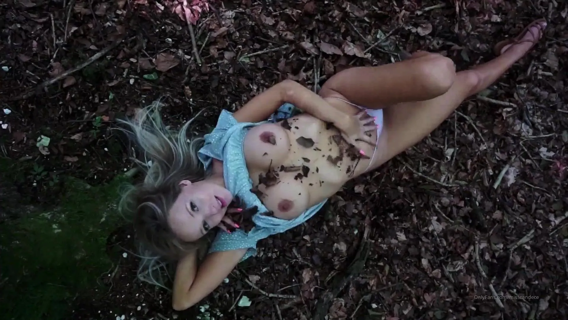 misscandece and here is the preview for the long awaited naughty forest video again if youd like the