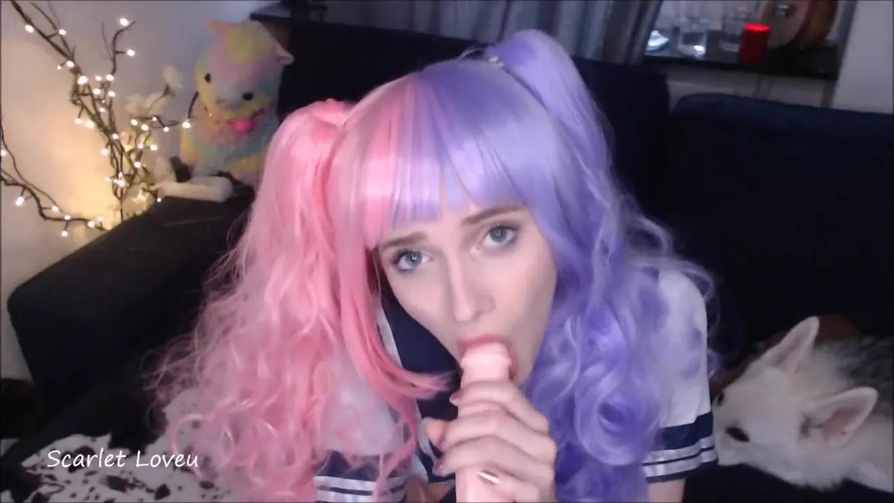 scarletloveu Miku get her first facial POV ManyVids Free Porn Videos